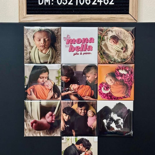 CUSTOM PHOTO MAGNETS 6PCS