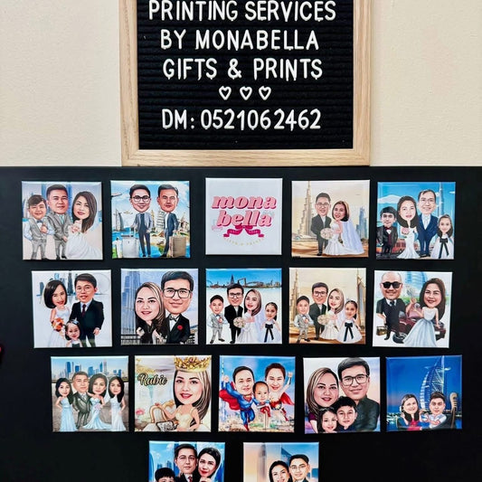CUSTOM PHOTO MAGNETS 18PCS